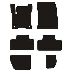 Alfombrillas para coche Mercedes EQB (X243) 2021- Terciopelo