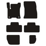 Bilmåtter Mercedes EQB (X243) 2021- Velour