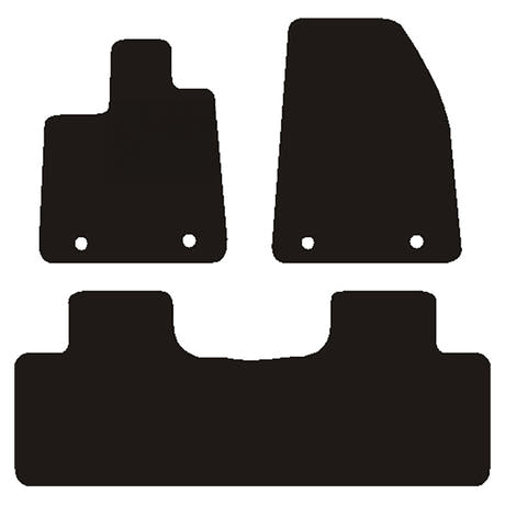 Alfombrillas para coche MGS6 EV 2026- Velour