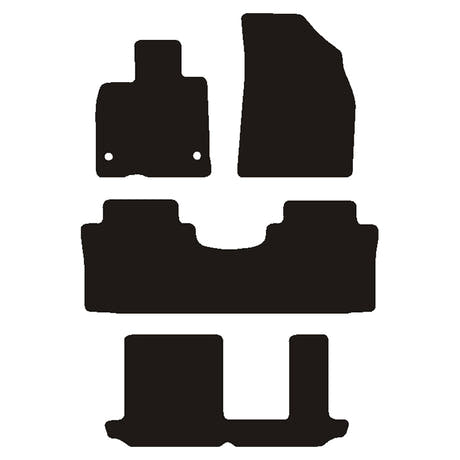 Alfombrillas para coche MGS9 PHEV 2026- Terciopelo