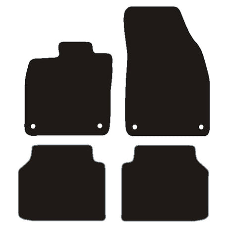 Alfombrillas para coche Skoda Enyaq 2020- Terciopelo
