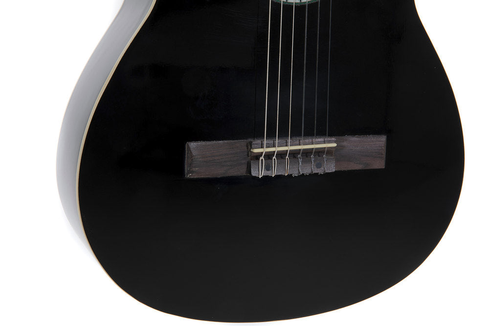 Guitarra clásica VGS BasicPlus 4/4, negra