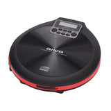 AIWA PCP-850 Reproductor de CD portátil – MP3 y Anti-Shock, rojo