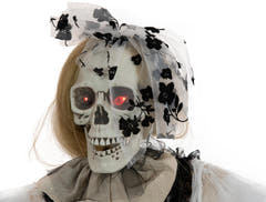 Halloween-figur brud, animeret, 170 cm