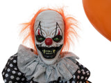 Figura de Halloween, payaso con globo, animada, 170 cm