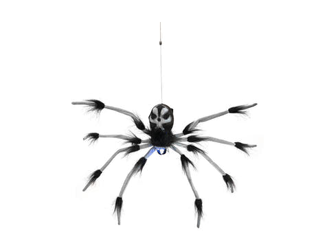 Halloween nedfirende edderkop, animeret, 60 cm