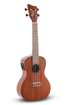Ukelele Concert GEWA Manoa Kaleo - E-A Concert (Sapelli matt)