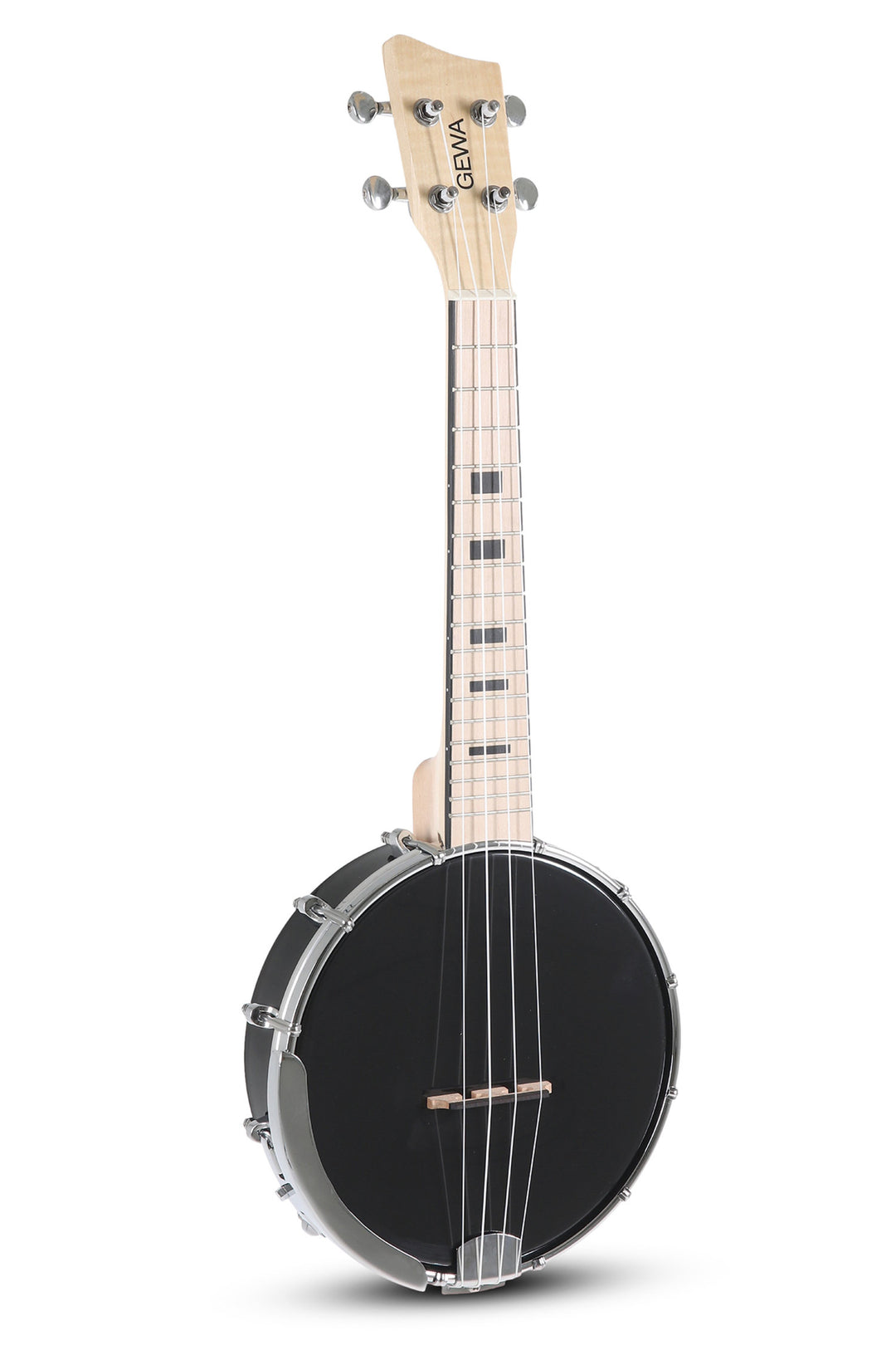 GEWA Ukelele Banjo Manoa - Banjo-Ukelele Concert (Black)