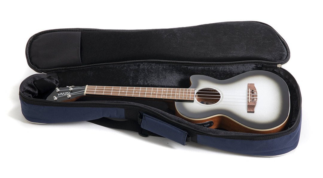GEWA Ukeleles electroacústico tenor Manoa Roadie - E-A Tenor (Silver Shadow)