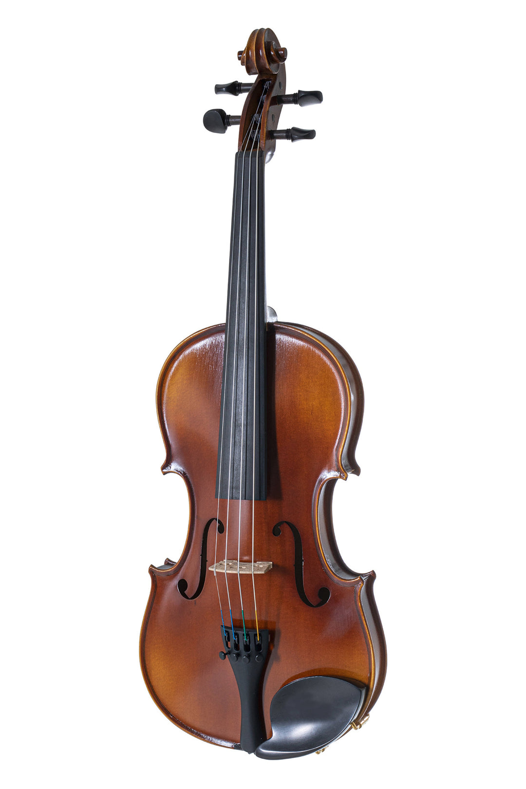 GEWA Violin Allegro - 4/4 para zurdos (Listo para tocar incl. case moldeado, sin arco, con cuerdas Larsen Aurora, asegurado para el transporte)