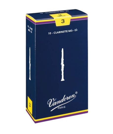 Vandoren Reeds clarinete en Eb Traditional - 3 1/2
