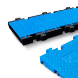 Defender MIDI 5 2D SET BLU - Sistema modular, 5 canales | SET azul | transición apta para sillas de ruedas | altura 5,4 cm