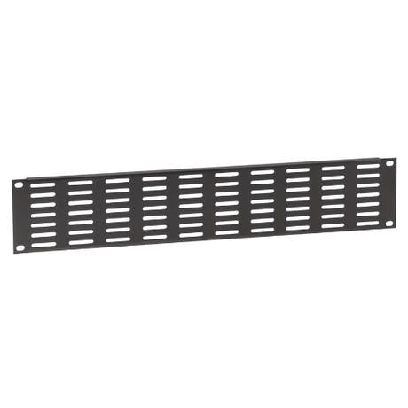 Adam Hall 87222 VH Panel de Ventilación en U para Rack 2 Unidades Acero