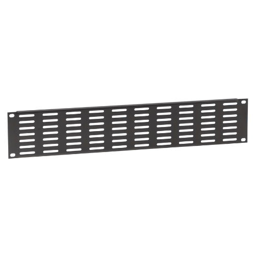 Adam Hall 87222 VH Panel de Ventilación en U para Rack 2 Unidades Acero