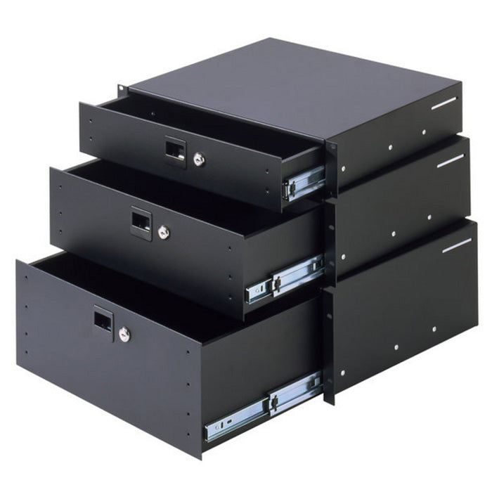 Adam Hall 87403 A RACK CAINTER 3 Unit Aluminium (3.4 kg)