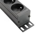 Regleta eléctrica con toma de tierra (19" Rack)