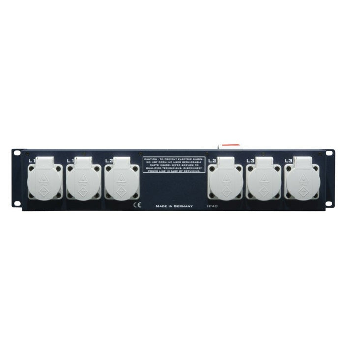 Adam Hall Distribuidor de Corriente 32A 2 Unit