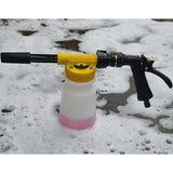Lanza de espuma para manguera de agua
