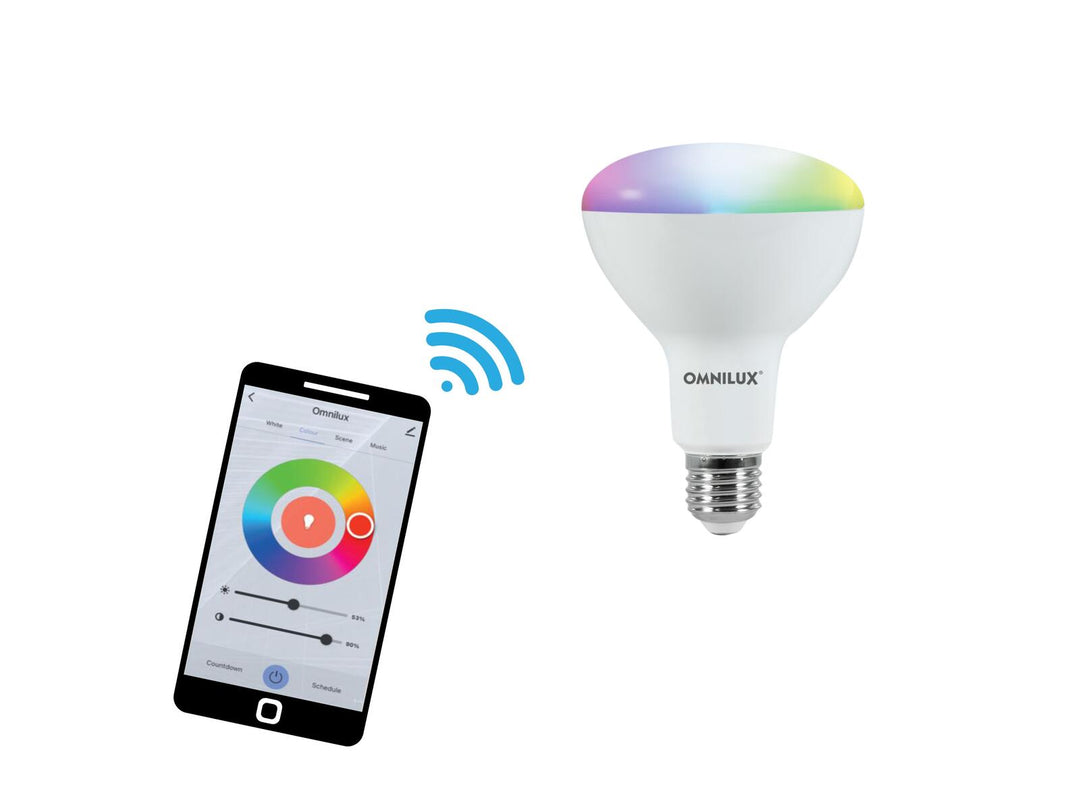 EUROLITE Set PAR-30 Spot negro + LED PAR-30 RGB/WW/CW WiFi