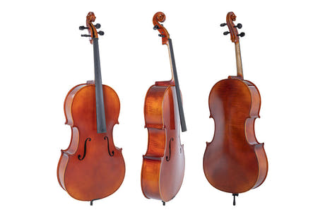 Violonchelo GEWA Ideale 1/4, sin ajustar, con funda
