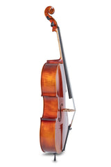 GEWA Cello Ideale - 3/4 (Ready to play incl. bag, Massaranduba bow, Larsen Aurora strings, transport-secured)