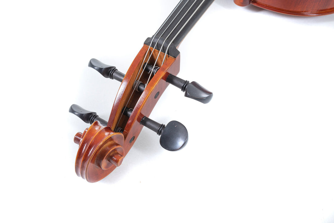 Violonchelo GEWA Ideale - 4/4 (Listo para tocar, incluye bag, arco de carbono, cuerdas Larsen Aurora, protegido para el transporte)