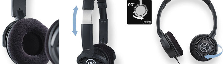 Yamaha HPH-150 Auriculares de Estudio (Blanco)