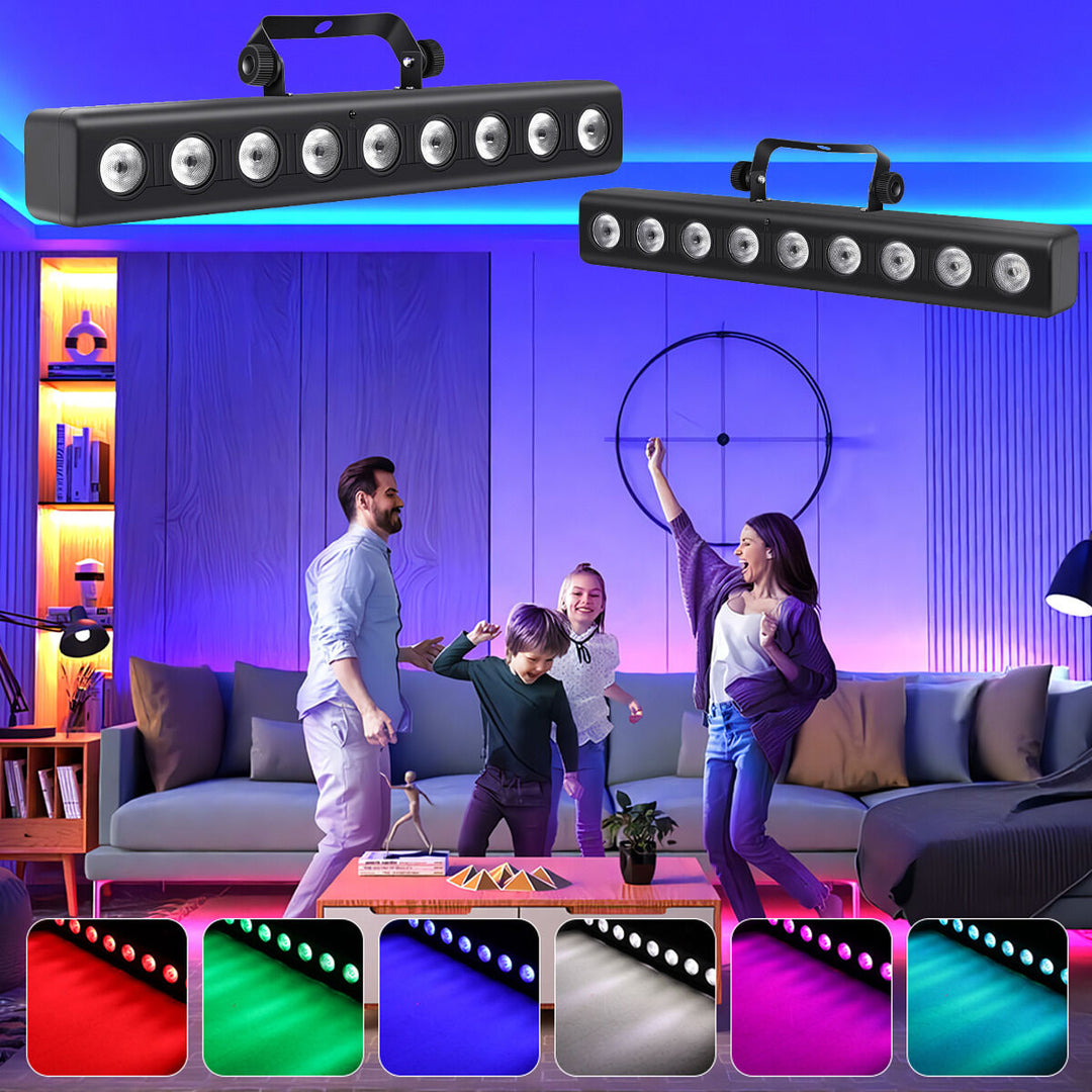 Light4Me Barra decorativa 8 RGBW LED