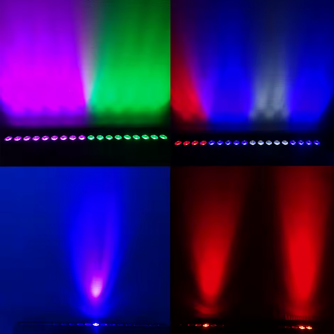 Barra de iluminación LED Evolights Pixel Bar 18x10W RGBW