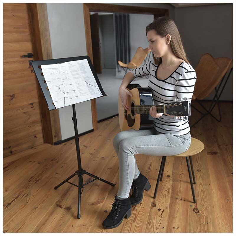 Soporte para partituras (70-120 cm)
