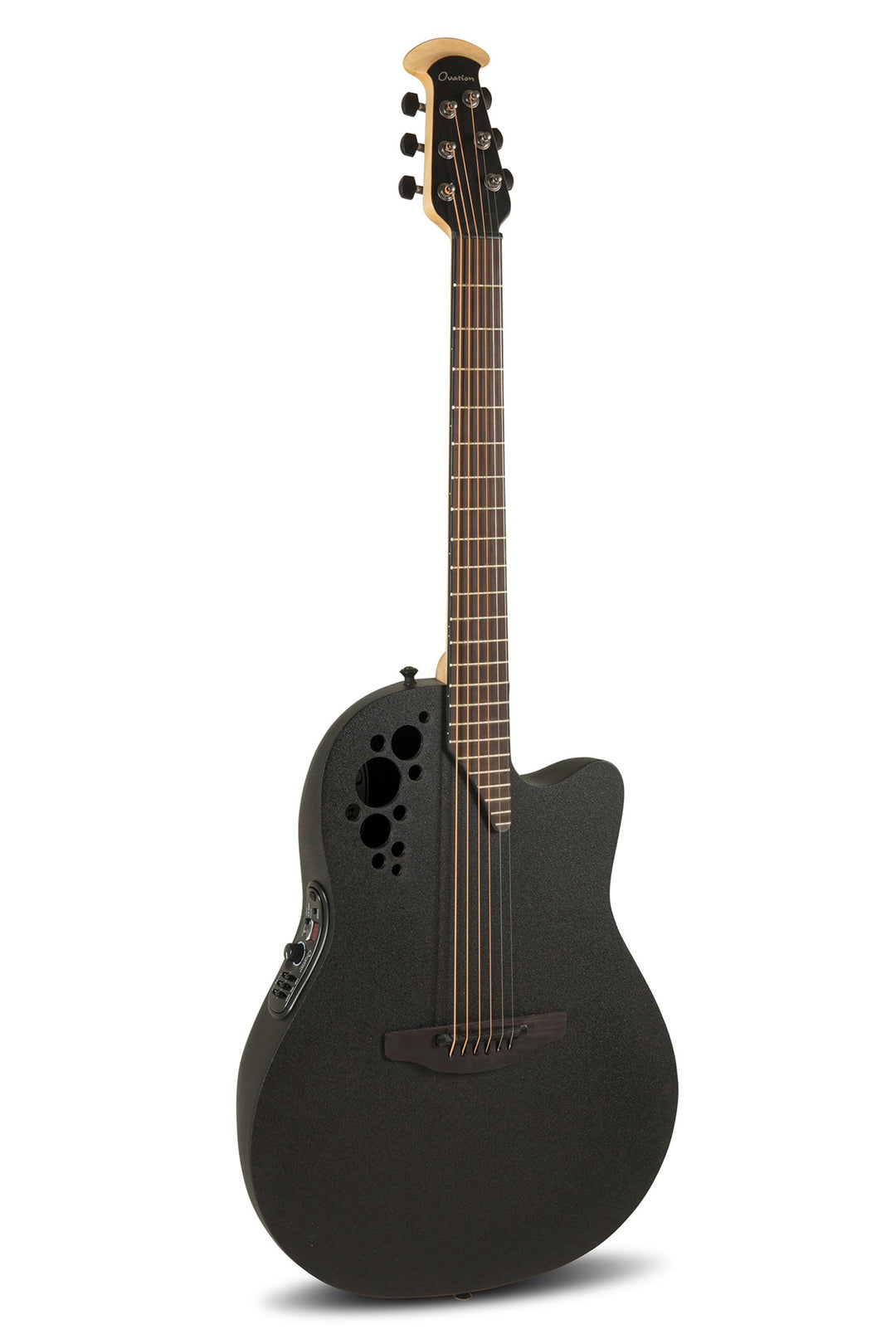 Ovation Guitarras electroacústicas Elite TX Super Shallow - Black Textured (1868TX-5-G)
