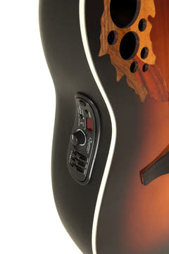 Ovation E-Acoustic guitarras Standard Elite Deep Contour Cutaway 12-string - New England Burst (2758AX-NEB-G)