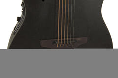 Ovation Guitarras E-Acoustic Elite TX Deep Contour Cutaway - Black texturizado (2078TX-5-G)