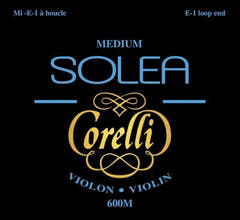 Strings para Violines Corelli Solea - Set E con extremos de lazo (600M)