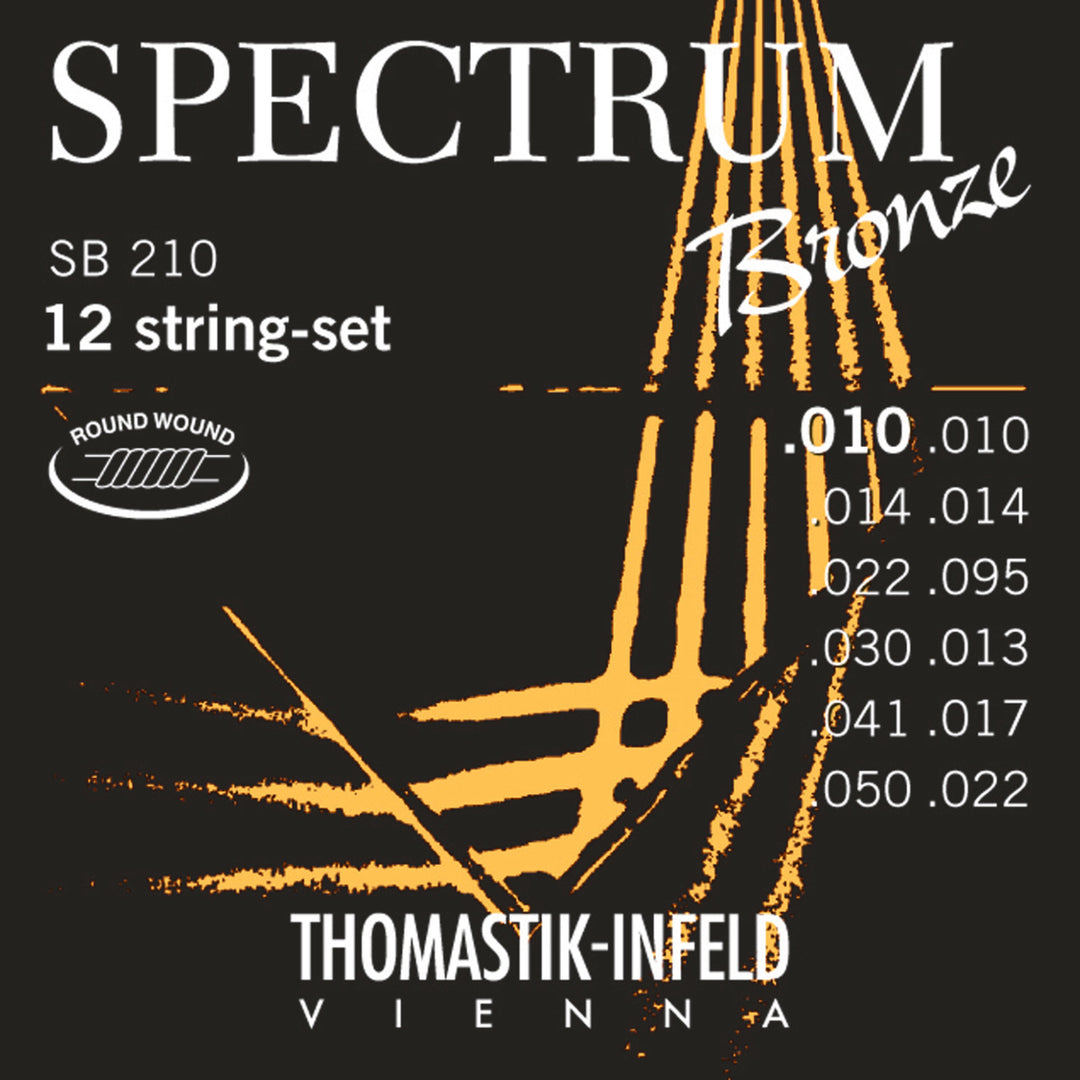 Cuerdas Thomastik-Infeld para guitarra acústica Serie Spectrum Bronze - Conjunto (SB 210)