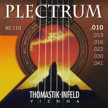 Thomastik-Infeld Plectrum AC519 cuerda de guitarra .019, AC210 de 12 cuerdas
