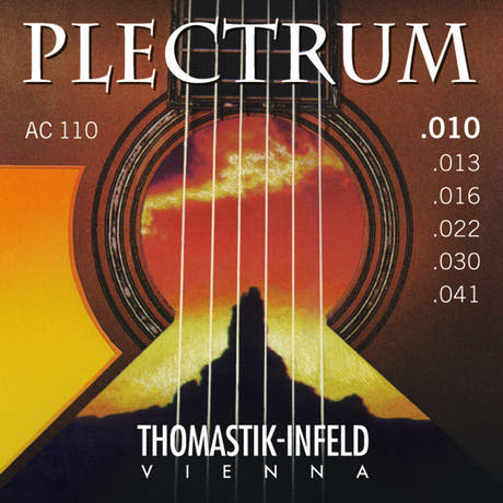 Thomastik-Infeld Plectrum AC113 juego para guitarra western .013-.061, Medium