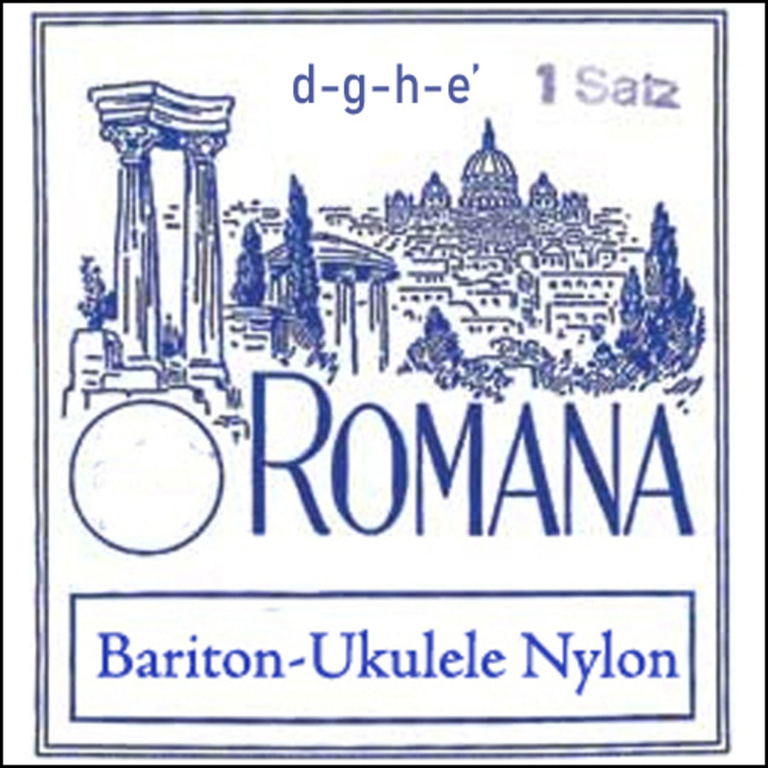 Romana Strings para ukeleles Baritone Ukulele Nylon - Set