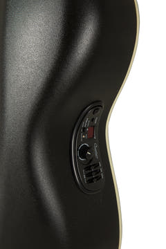Ovation Guitarras electroacústica Standard Balladeer Deep Contour Cutaway de 12 cuerdas - Black (2751AX-5-G)