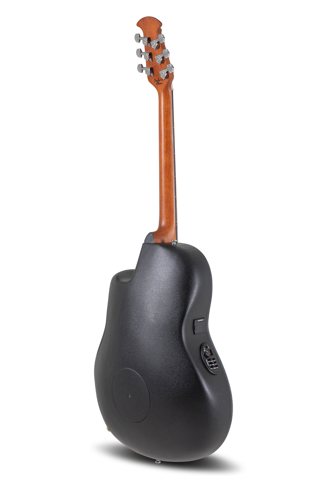Ovation Guitarras electroacústicas Celebrity Elite de corte medio - Black (CE44-5-G)
