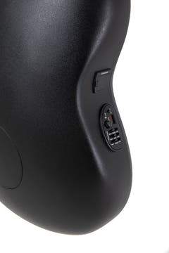 Ovation Guitarras electroacústicas Celebrity Elite de corte medio - Black (CE44-5-G)