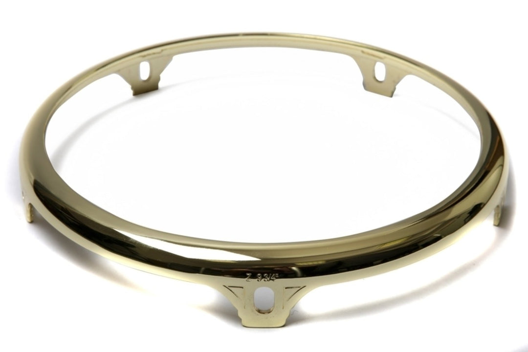 Latin Percussion Conga con aros Comfort Curve II - Serie Z (Collar extendido) - Dorado - Requinto de 9 3/4" | 5 agujeros (LP804)