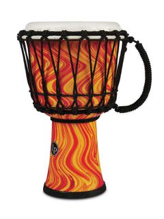 Latin Percussion Djembé - Orange Marble (LP1607OM)