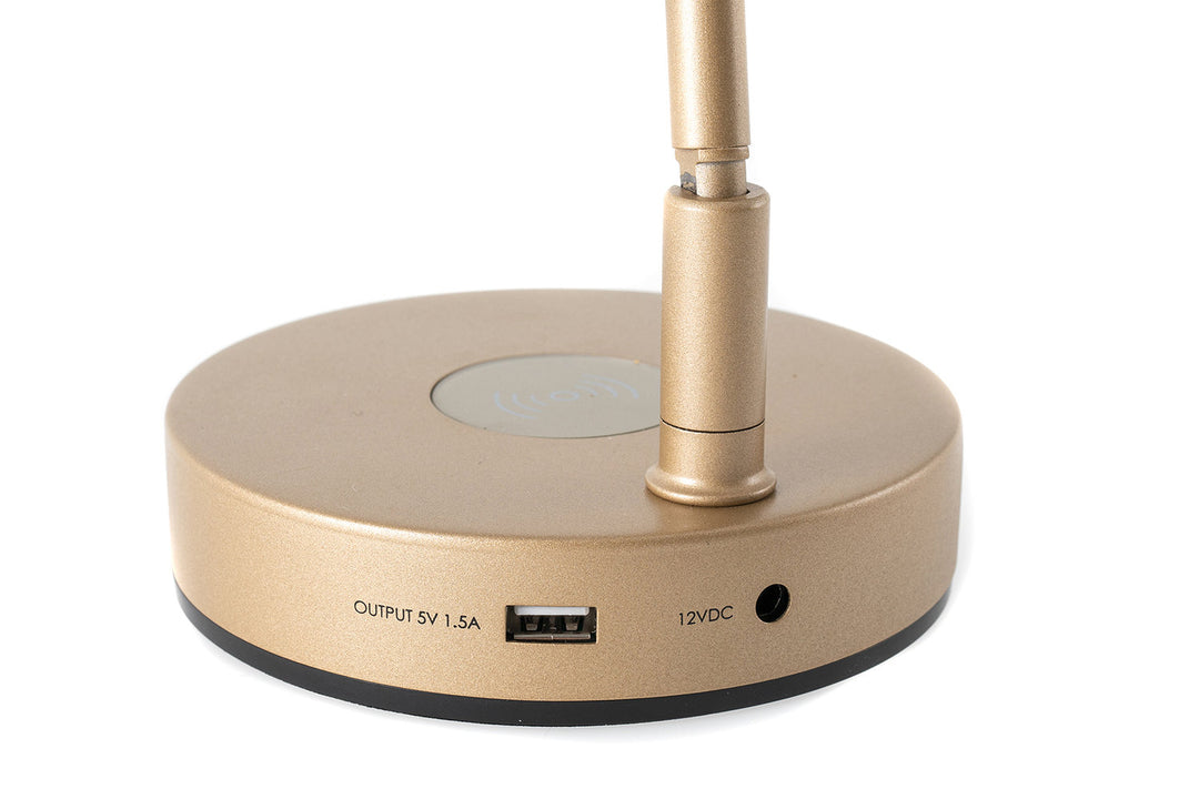 GEWA Lámpara de piano PL-78 - Dorado mate