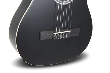 Guitarra clásica VGS Basic 1/2, negra