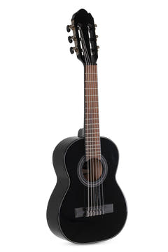 GEWA Guitarra clásica Student negra - tamaño 1/4 negra