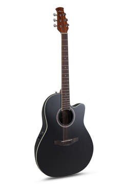 Applause AB28-5S Super Shallow guitarra electroacústica, Black Satin