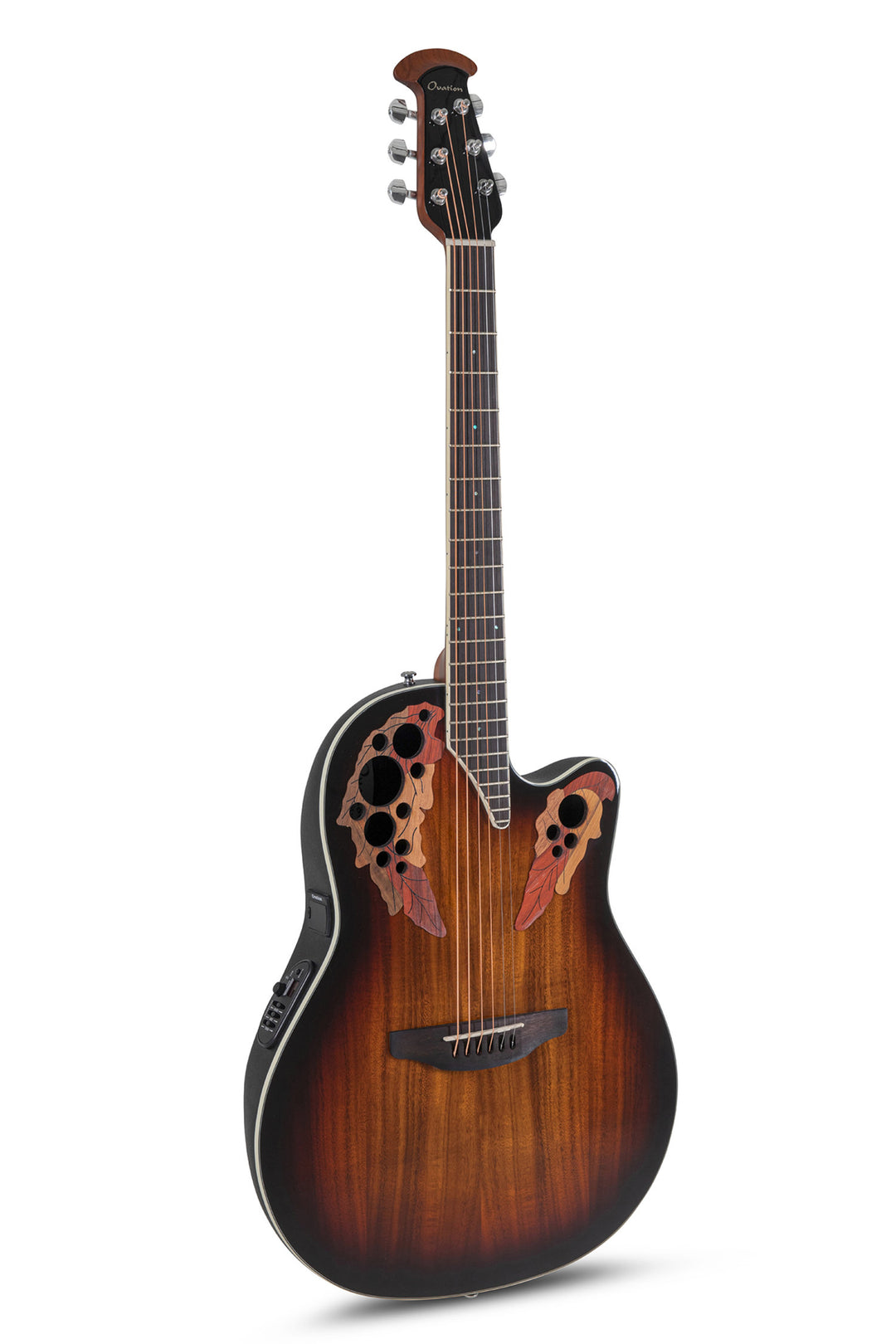 Ovation E-Acoustic guitarras Celebrity Elite Plus Super Shallow - Koa Burst (CE48P-KOAB-G)