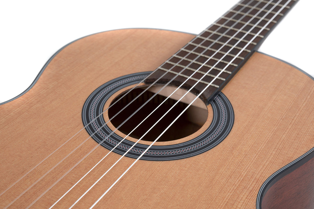 GEWA Guitarra clásica Student Cedar - tamaño 4/4 para zurdos