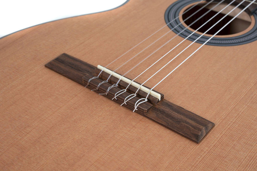 GEWA Guitarra clásica Student Cedar - tamaño 4/4 para zurdos